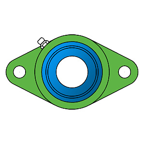 Подшипник UCFL 206 Схема