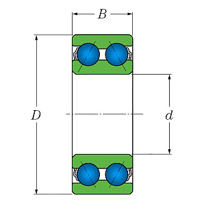 Подшипник 3086309 Схема